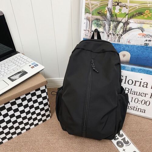 Sac à dos pour hommes, collège, anniversaire, simple, collège, lycéen, sac d'école, sac à dos de voyage décontracté et léger pour femmes SHB3641