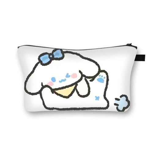 Sanrio ¿ sac de rangement portable de grande capacité, sac à cosmétiques imprimé à la mode pour femmes, pochette SHB1445