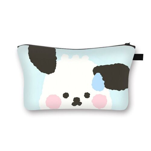 Sanrio ¿ sac de rangement portable de grande capacité, sac à cosmétiques imprimé à la mode pour femmes, pochette SHB1441