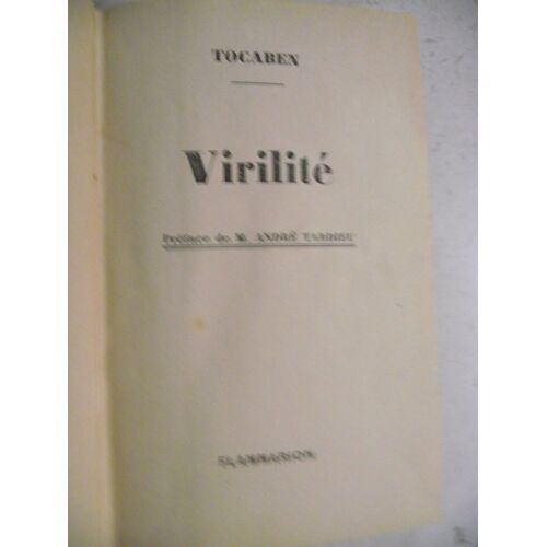 Virilité (Au Front De La Grande Guerre)