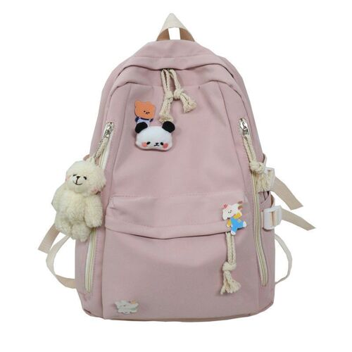 Cartable étudiante version coréenne lycée junior lycée étudiant sac à dos mignon grande capacité simple sac à dos SHB1045