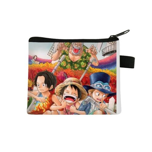Porte-monnaie rétro une pièce pour enfants, étudiant, hommes et femmes, petits objets imprimés, sac pratique, sac de rangement en Polyester, tendance SHB1304