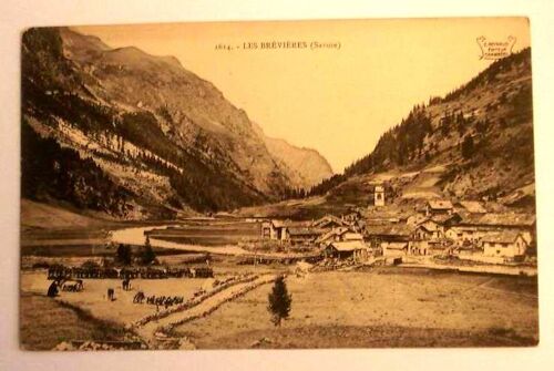 Carte Postale Ancienne Savoie Les Brevieres