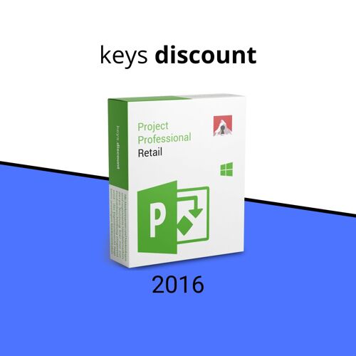 Microsoft Project 2016 Professionnel Retail (Pc)