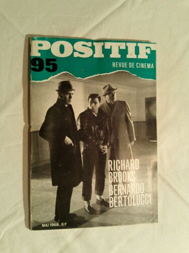 Positif N° 95 : Richard Brooks - Bernardo Bertolucci