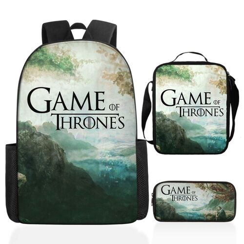 Sac à dos série TV américaine Game of Thrones hommes et femmes sac à dos sac de voyage sac d'ordinateur sac d'école étudiant SHB3163