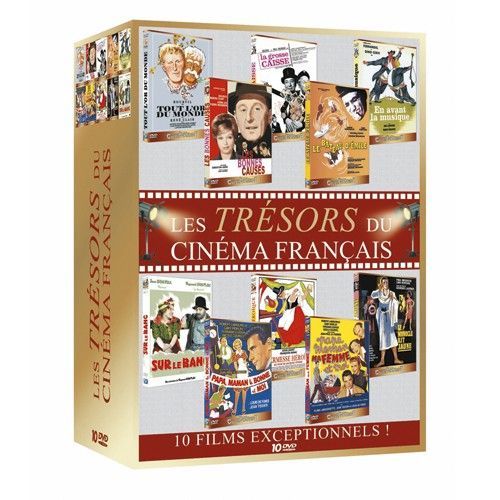 Coffret 10 Dvd Les Trésors Du Cinéma Français