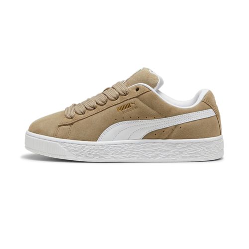 Puma Baskets Basses En Cuir Suédé Beige
