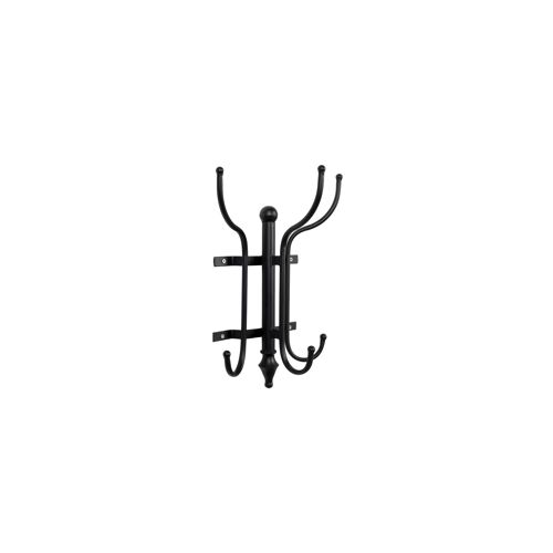 Porte-manteau en métal noir