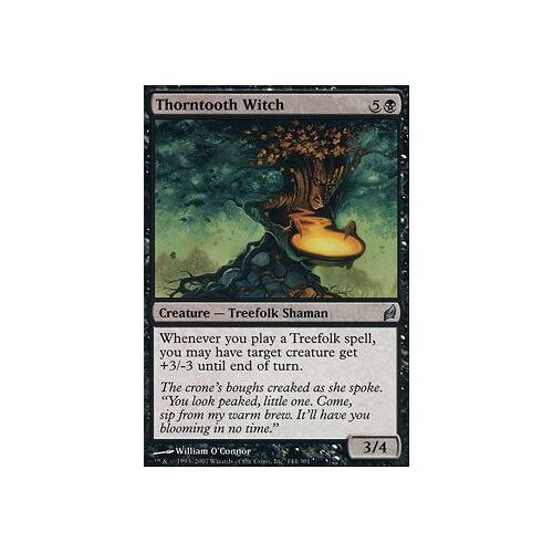 Envoûteur Roncedent ( Thorntooth Witch ) - Magic Mtg - Lorwyn Vf Mint 144 - U