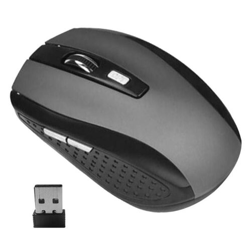 Souris optique de jeu professionnelle, 2.4GHz, 2000 DPI, 6 boutons, avec récepteur USB, pour ordinateur fixe et portable