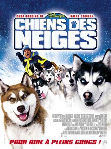 Chiens Des Neiges - Affiche Originale De Cinéma - Format 120x160 - De Brian Levant Avec Cuba Gooding Jr., James Coburn, Sisqó, Nichelle Nichols - Année 2001