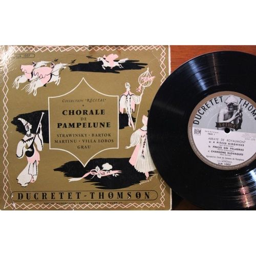 Strawinsky : Pièces Kirghises; Villa-Lobos: Preces Sin Palabra; Bela Bartok: Chansons Slovaques; Martinu: 3 Madrigaux Tchèques; Grau: Cantares De Los Pajes De La Nao. Abbaye De Royaumont