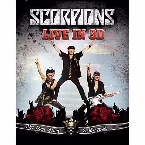 Scorpions : Get Your Sting & Blackout Live In 3d - Blu-Ray 3d Compatible 2d