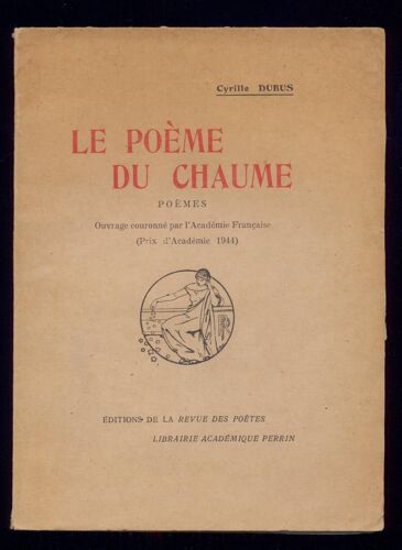 Le Poème Du Chaume - Poèmes.