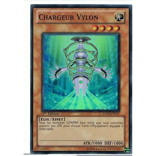 Chargeur Vylon (Vylon Charger) Yu Gi Oh Sr Ha05-Fr017