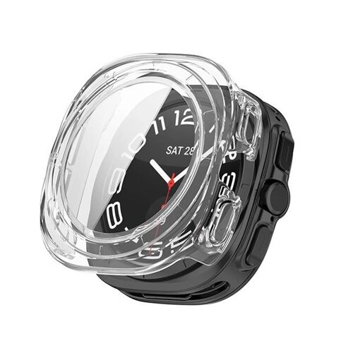 Housse De Protection Contre Les Chocs À 360° Phonecare Compatible Avec Samsung Galaxy Watch Ultra Lte 47mm - Transparent