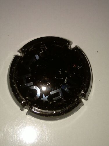 Capsule De Champagne Noire Sans Marque