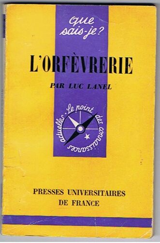 L'orfèvrerie