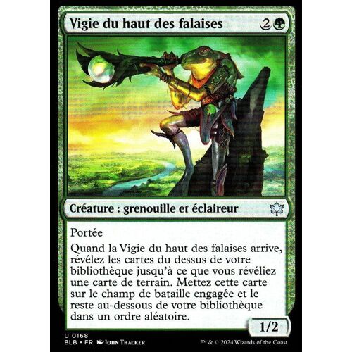 Vigie Du Haut Des Falaises - Magic - Bloomburrow Vf - U - 168