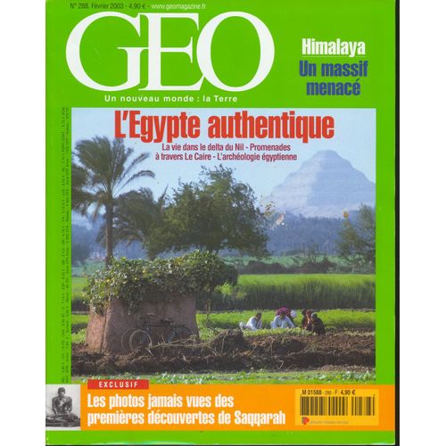 Geo 2003 (N°288) L'egypte Authentique