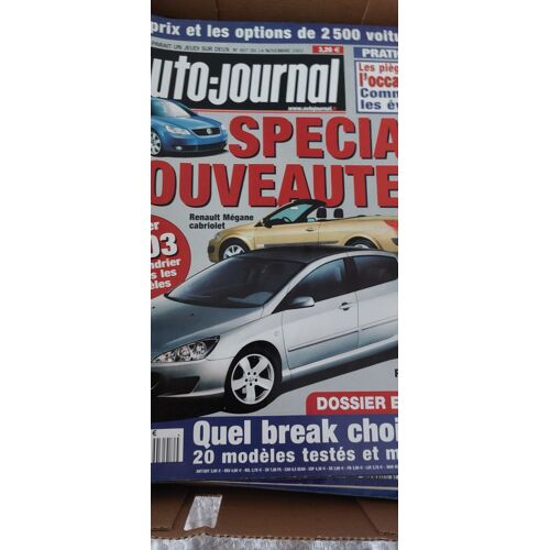 L'auto-Journal 607 Du 14 Novembre 2002