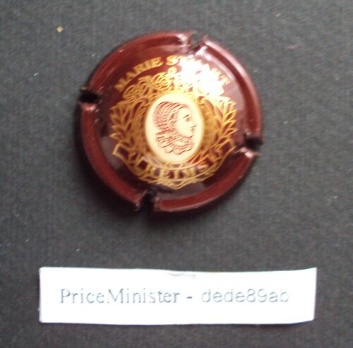 Capsule De Champagne..Marie Stuart..Reims.(Bordeaux Or & Crème)