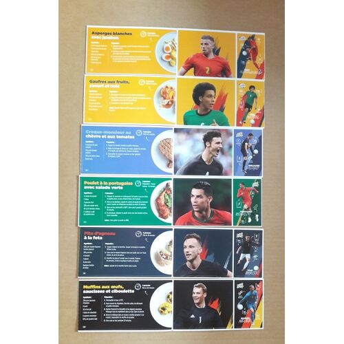 Stickers Autocollants Mange Comme Un Champion - Joueurs De Foot - Carrefour 2020