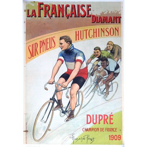 Affiche La Française Diamant 1909