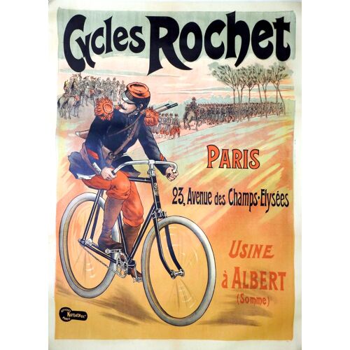 Affiche Cycle Rochet Paris