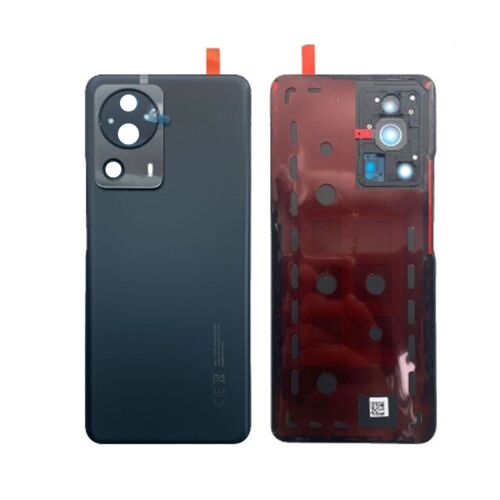 Vitre Arrière (Cache Battérie) Avec Lentille Caméra Arrière Pour Xiaomi 13 Lite Noir