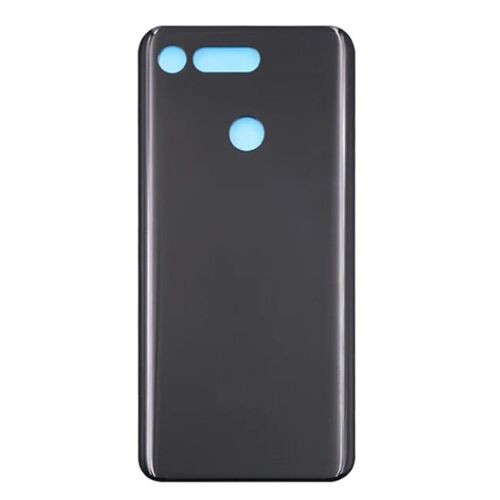 Vitre arrière (cache batterie) avec adhésif pour Huawei Honor View 20 Noir + Logo