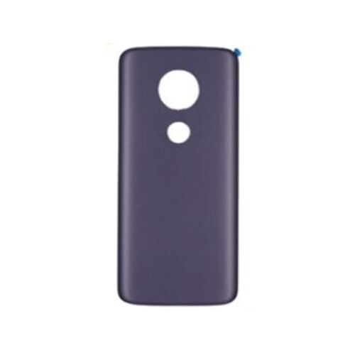 Vitre arrière (cache batterie) pour Motorola Moto E5 Gris + Logo
