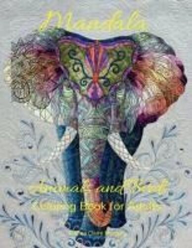 Mandala Animals And Birds Coloring Book For Adults