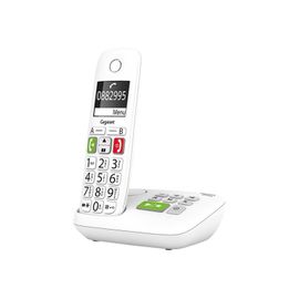 Gigaset E290A - Téléphone sans fil - système de répondeur avec ID d'appelant - ECO DECT\GAP - blanc