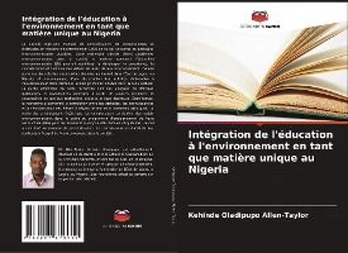 Intégration De L'éducation À L'environnement En Tant Que Matière Unique Au Nigeria