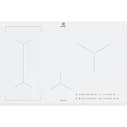 Table de cuisson à induction - ELECTROLUX - EIL83443BW - Arrêt Automatique - Blanc - 60cm
