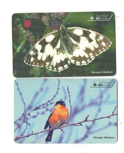 Lot 2 Cartes Téléphoniques Andore