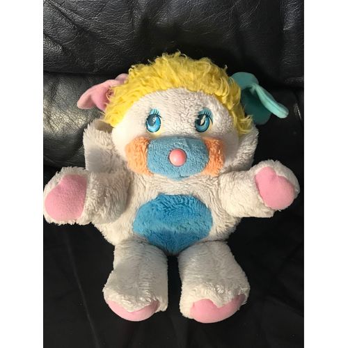 Vintage 1986 Delplay France Exclusive Grande Peluche Popples Puffball - Mattel - 30cm