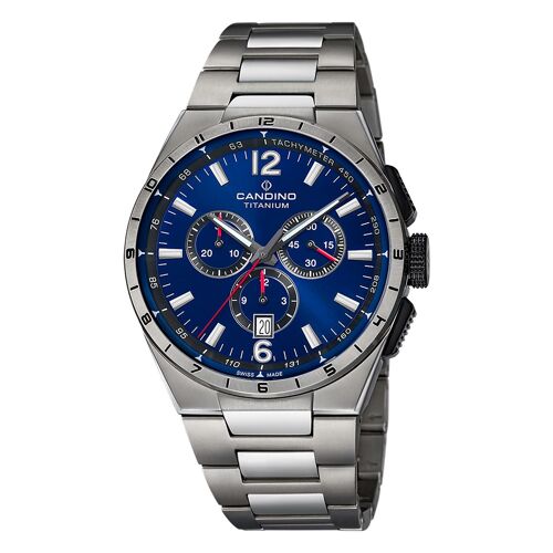 Montre Homme Candino Gris Titane Montre-Bracelet Classique Candino Uc4603/H