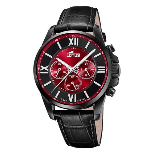 Montre Homme Lotus Acier Inoxydable Noir Montre-Bracelet Lotus Classic Ul18881/4