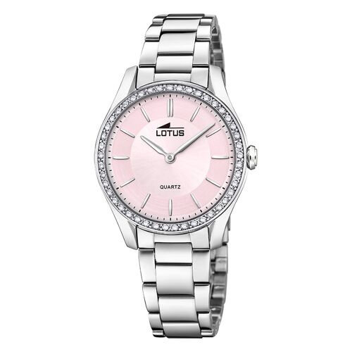 Montre Femme Lotus Acier Inoxydable Argent Montre-Bracelet Lotus Classic Ul18796/2