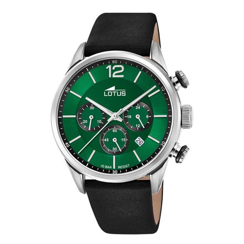 Montre Homme Lotus Khrono Montre-Bracelet Acier Inoxydable Noir Ul18689/4