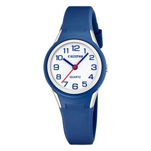 Montre Jeunesse Calypso Caoutchouc Bleu Montre-Bracelet Junior Calypso Uk5834/3