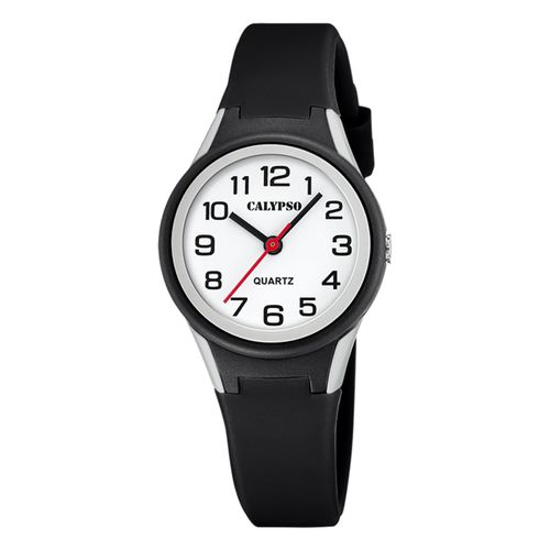 Montre Jeunesse Calypso Caoutchouc Noir Montre-Bracelet Junior Calypso Uk5834/4