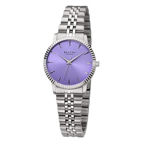 Regent Montre-Bracelet Pour Femme Bracelet En Métal Analogique Argent Urf1499