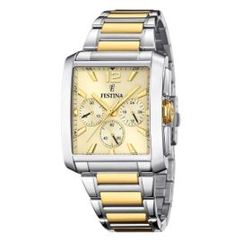Festina Montre Pour Hommes En Acier Inoxydable Argent Or Chronographe Montre-Bracelet Uf20637/2