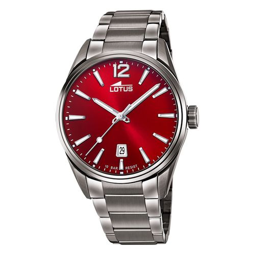 Montre Homme Lotus Acier Inoxydable Gris Montre-Bracelet Lotus Classic Ul18684/5