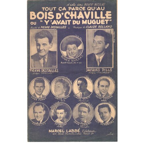 Tout Ça Parce Qu'au Bois D'chaville Ou Y'avait Du Muguet