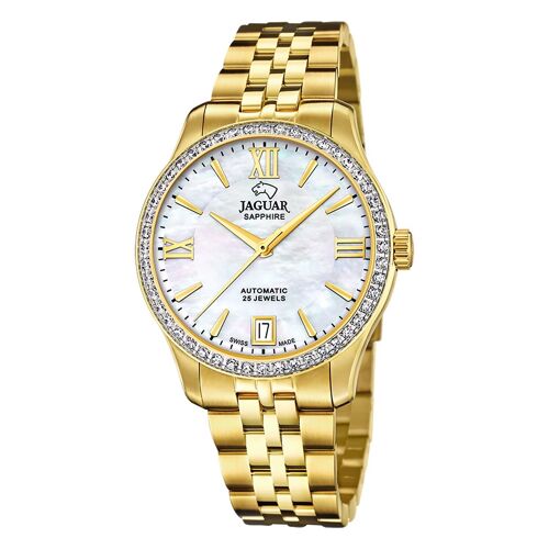 Montre Femme Jaguar Acier Inoxydable Or Jaguar Montre-Bracelet Heritage Uj999/1